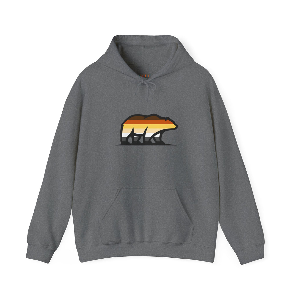 Bear Icon Hoodie - Cozy Pullover Sweatshirt