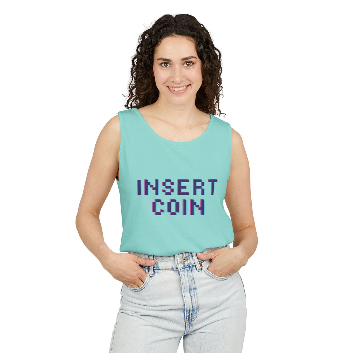 Insert Coin Unisex Tank Top - Summer Vibes