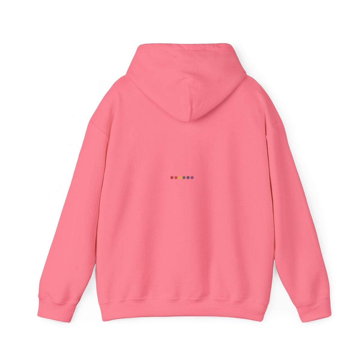 Rainbow Flowers Hoodie – Soft Bloom, Strong Energy