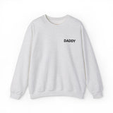 Daddy Embroidered Crewneck Sweatshirt
