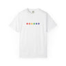Rainbow Flowers Tee – Washed-In Comfort, Worn-With Pride