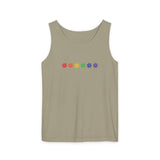 Rainbow Flowers Tee – Faded Florals, Loud Pride