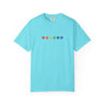 Rainbow Flowers Tee – Washed-In Comfort, Worn-With Pride