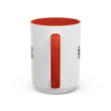 Gay & Tired Accent Coffee Mug - Black Handle, 11oz & 15oz Options