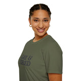 Gay & Tired Softstyle T-Shirt - Casual Comfort Tee for Everyday Wear