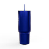 Gay & Tired Engraved Insulated Tumbler - 40oz Sir Travel Mug