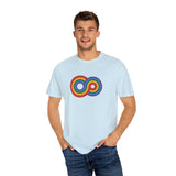 Gayfinity Rainbow Heavyweight Tee – Washed Look, Limitless Pride