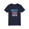 2025 Protect Trans Youth Lightweight Tee – Youth Sizing – Soft Fit, Urgent Message