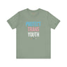 2025 Protect Trans Youth Lightweight Tee – Soft Fit, Urgent Message