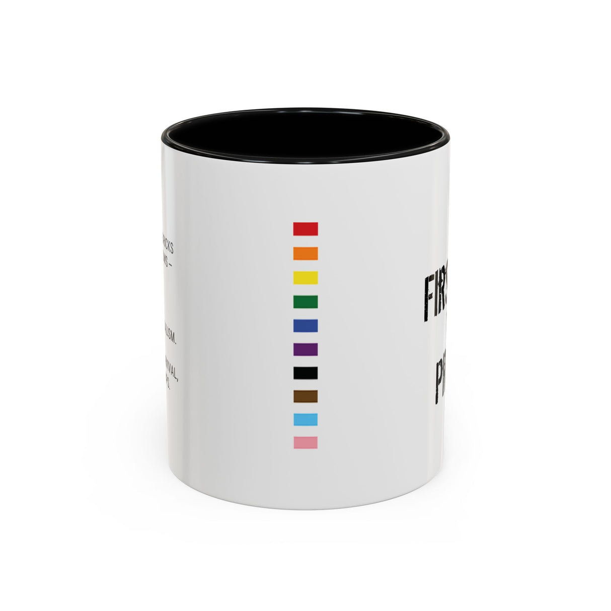 First Pride Was a Protest Accent Mug – Truth in Every Sip