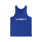 Trans Rainbow Brushstrokes Lightweight Tank – Easy Fit, Quiet Power