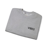 Vibes Embroidered Sweatshirt – Soft Fit, Unclear Intentions