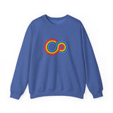 Gayfinity Rainbow Medium Weight Sweatshirt – Cozy Fit, Infinite Pride