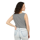 Trans Rainbow Brushstrokes Heavyweight Tank – Washed Feel, Worn With Pride