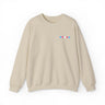 Trans Heart Embroidered Sweatshirt – Clean Lines, Clear Message