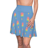 Melting Point Women's Skater Skirt - Playful Summer Fashion