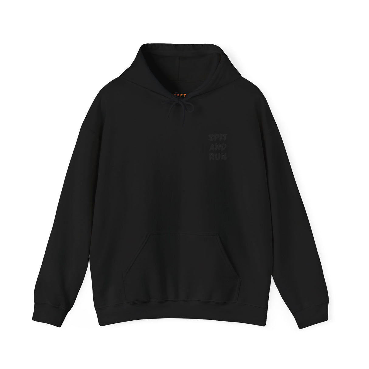 Spit and Run Hoodie – No Notes, No Apologies