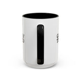 Gay & Tired Accent Coffee Mug - Black Handle, 11oz & 15oz Options