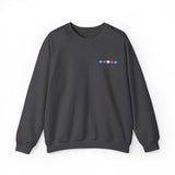 Trans Heart Embroidered Sweatshirt – Clean Lines, Clear Message