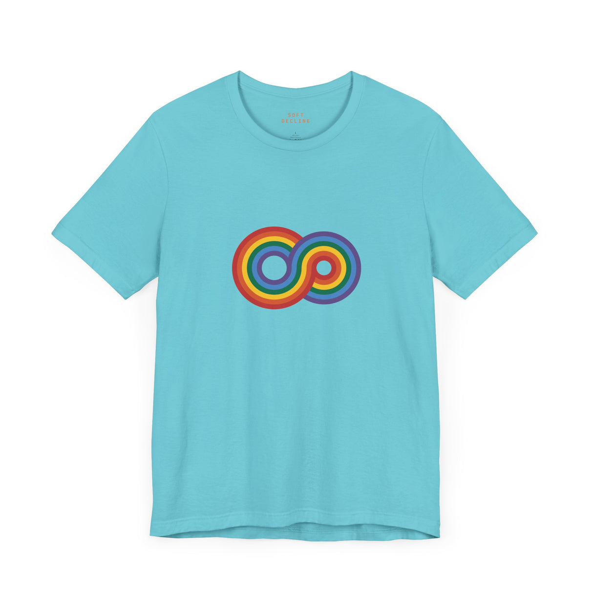 Gayfinity Rainbow Lightweight Tee – Infinite Pride, Everyday Softness