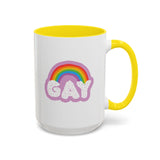 Gay Rainbow Cloud Mug - 11oz & 15oz Options