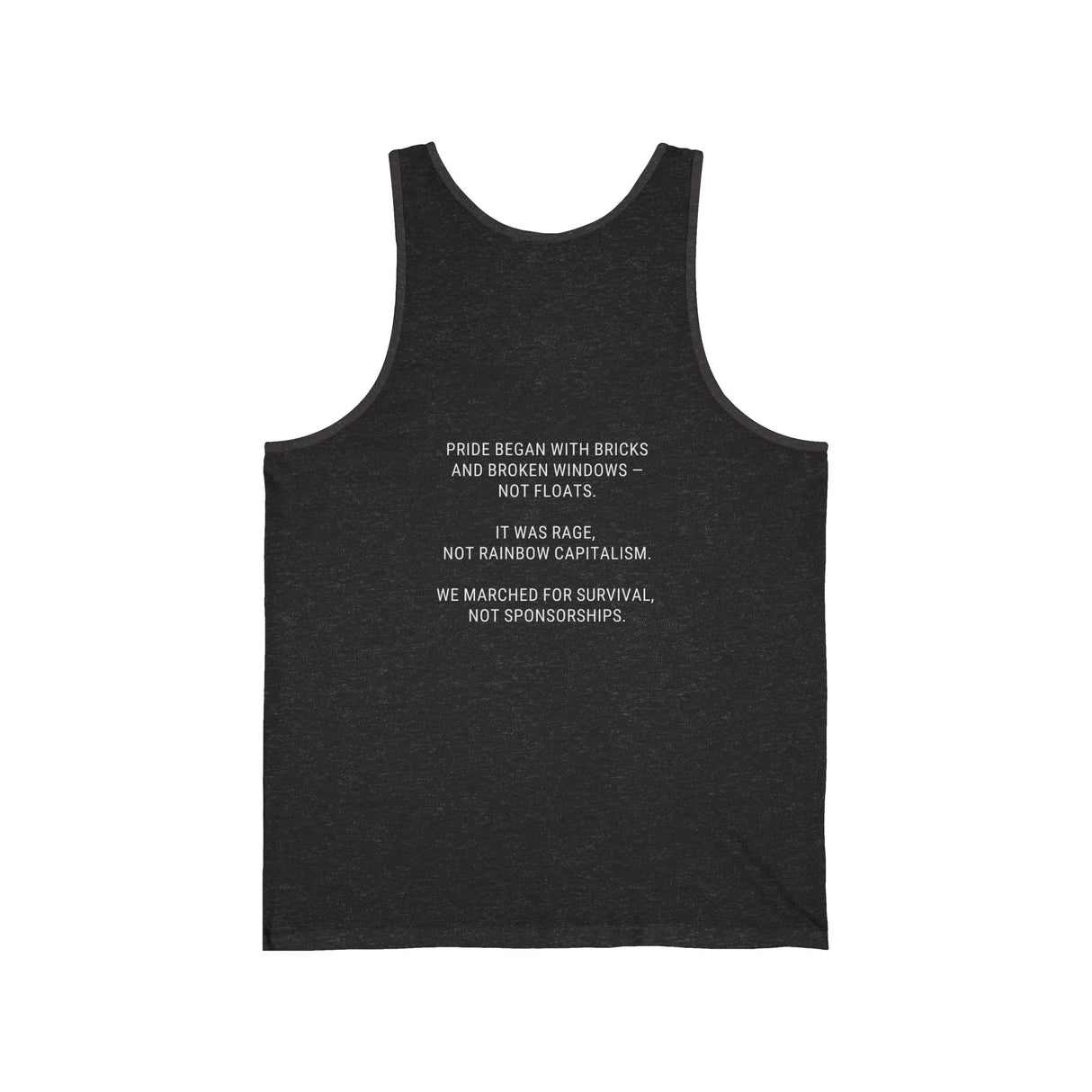 First Pride Was a Riot Lightweight Tank – Bare Arms, Brave History