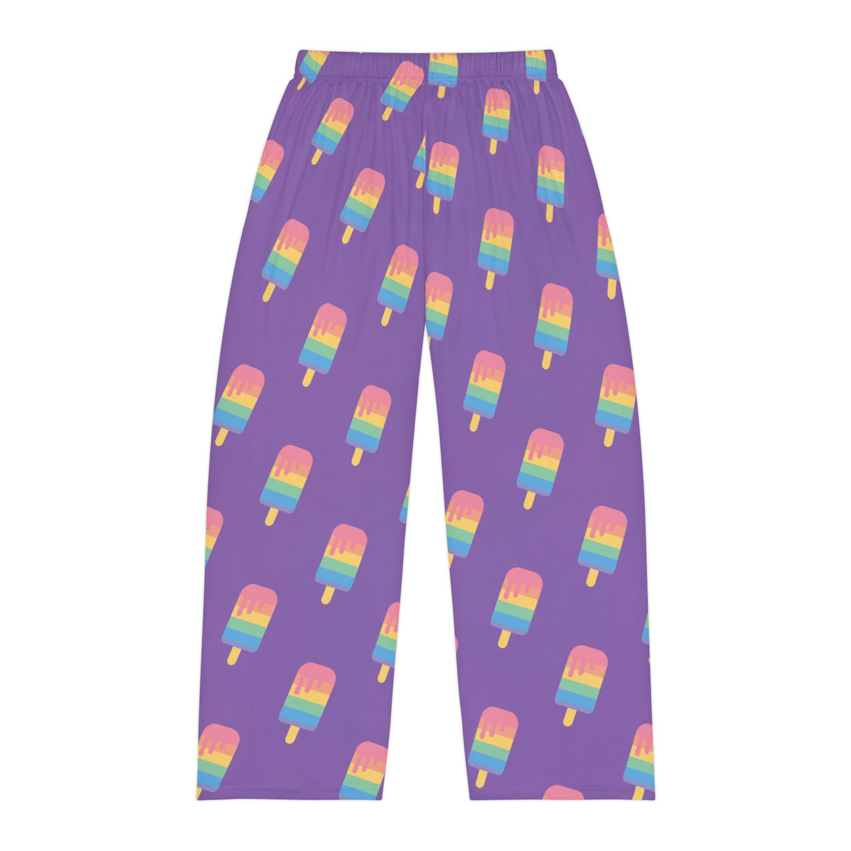 Purple Melting Point Men's Pajama Pants – Comfortable and Fun Loungewear for Summer Nights