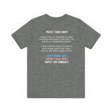 Protect Trans Rights 2025 Lightweight Tee – Soft Fabric, Hard Truth