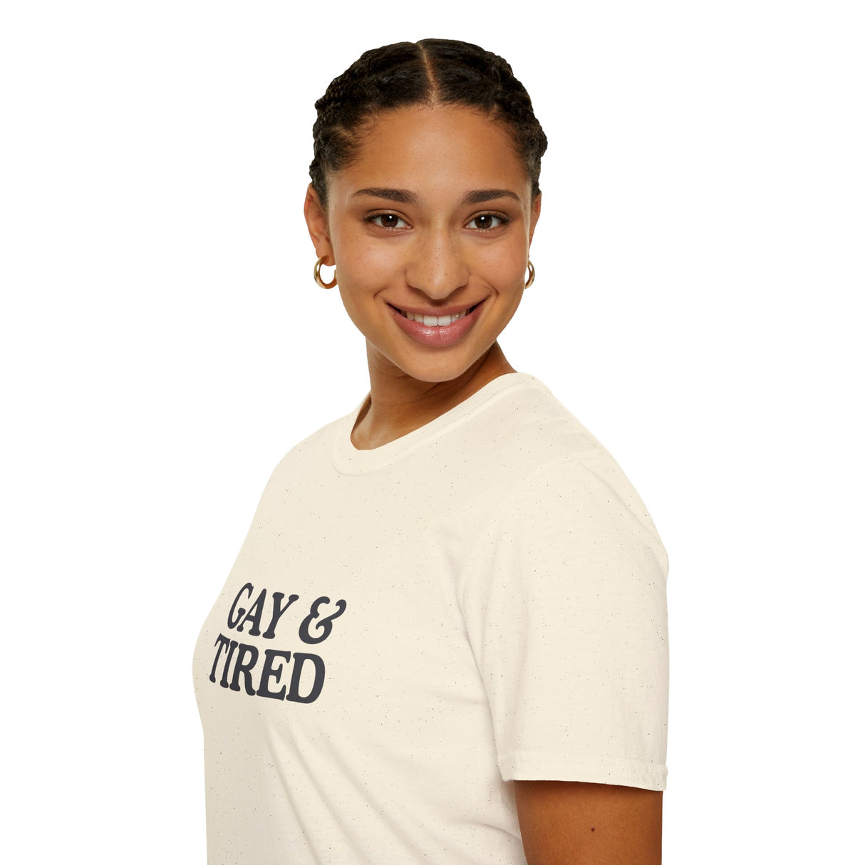 Gay & Tired Softstyle T-Shirt - Casual Comfort Tee for Everyday Wear