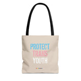 2025 Protect Trans Youth Tote Bag – Carry the Fight