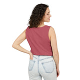 Exhausted American Unisex Tank Top - Casual Summer Wear