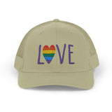 LOVE Rainbow Snapback Trucker Cap