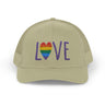 LOVE Rainbow Snapback Trucker Cap