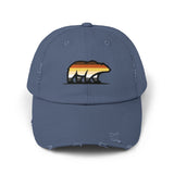 Big Bear Icon Distressed Dad Cap