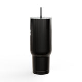 Gay & Tired Engraved Insulated Tumbler - 40oz Sir Travel Mug