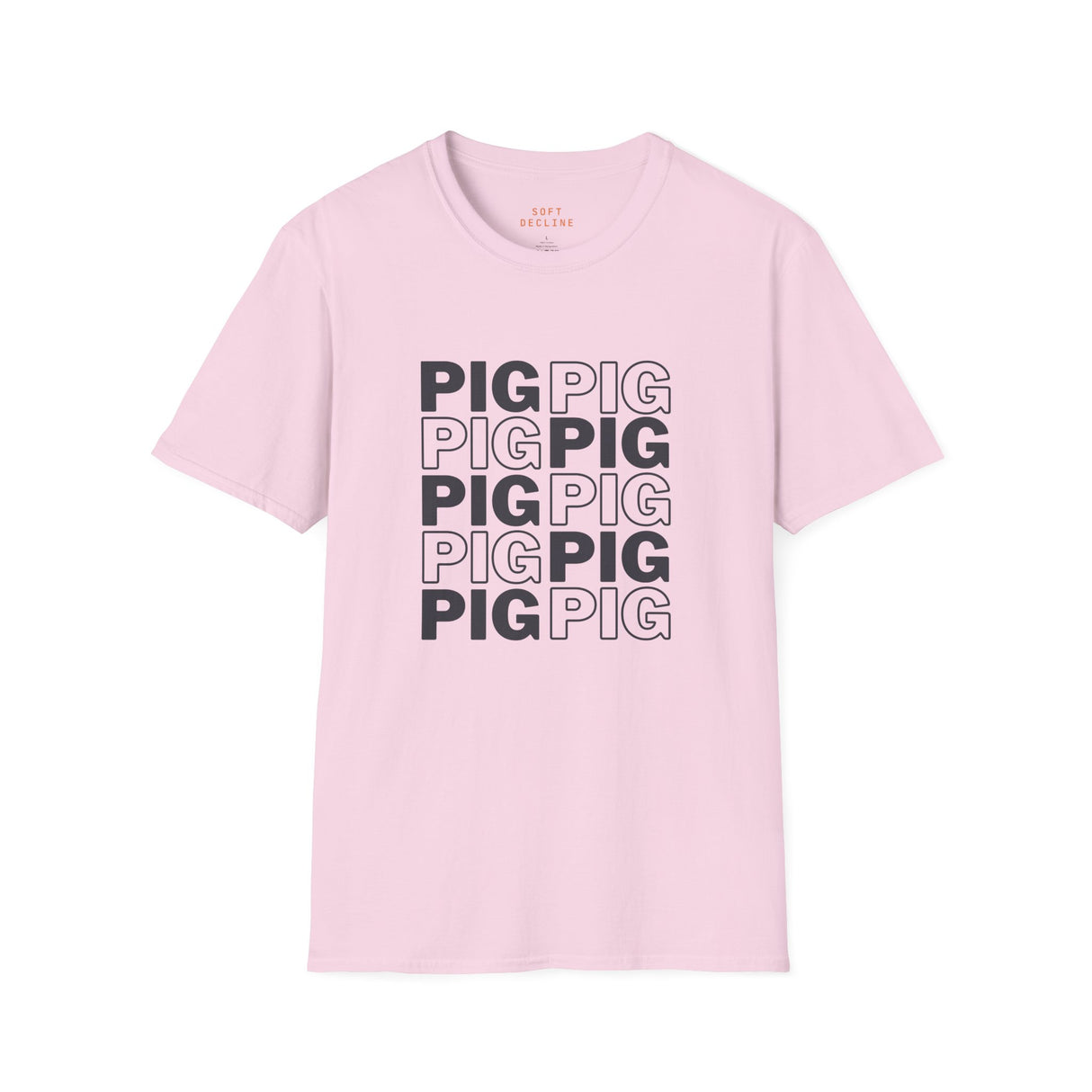Pig Softstyle T-Shirt - Casual Comfort Tee for Everyday Wear