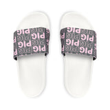 Pig Pattern Men's Sandals with Design – Perfect for Summer Outings