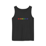Rainbow Flowers Tee – Faded Florals, Loud Pride