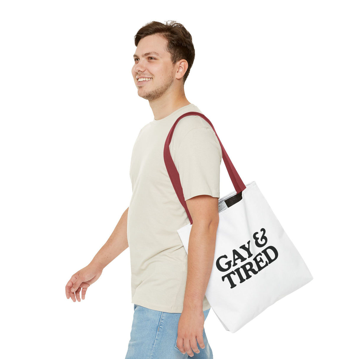 Gay & Tired Tote Bag