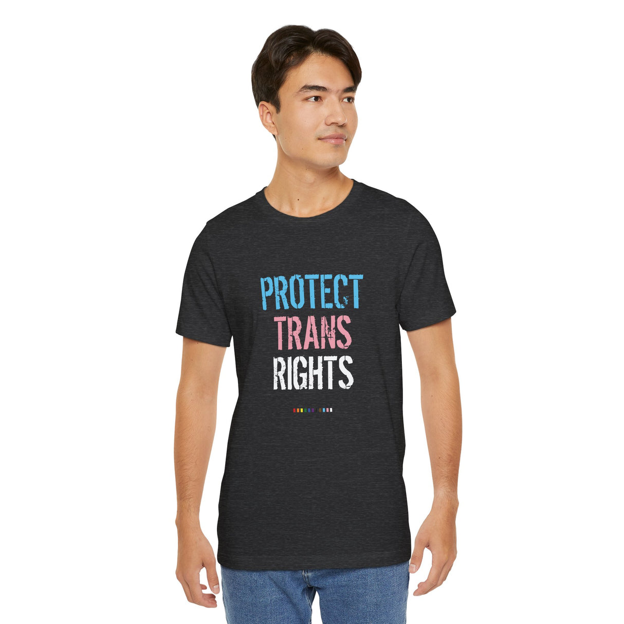 Protect Trans Rights 2025 Lightweight Tee – Soft Fabric, Hard Truth