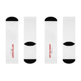 Exhausted American Cushioned Crew Socks - Comfortable Everyday Wear