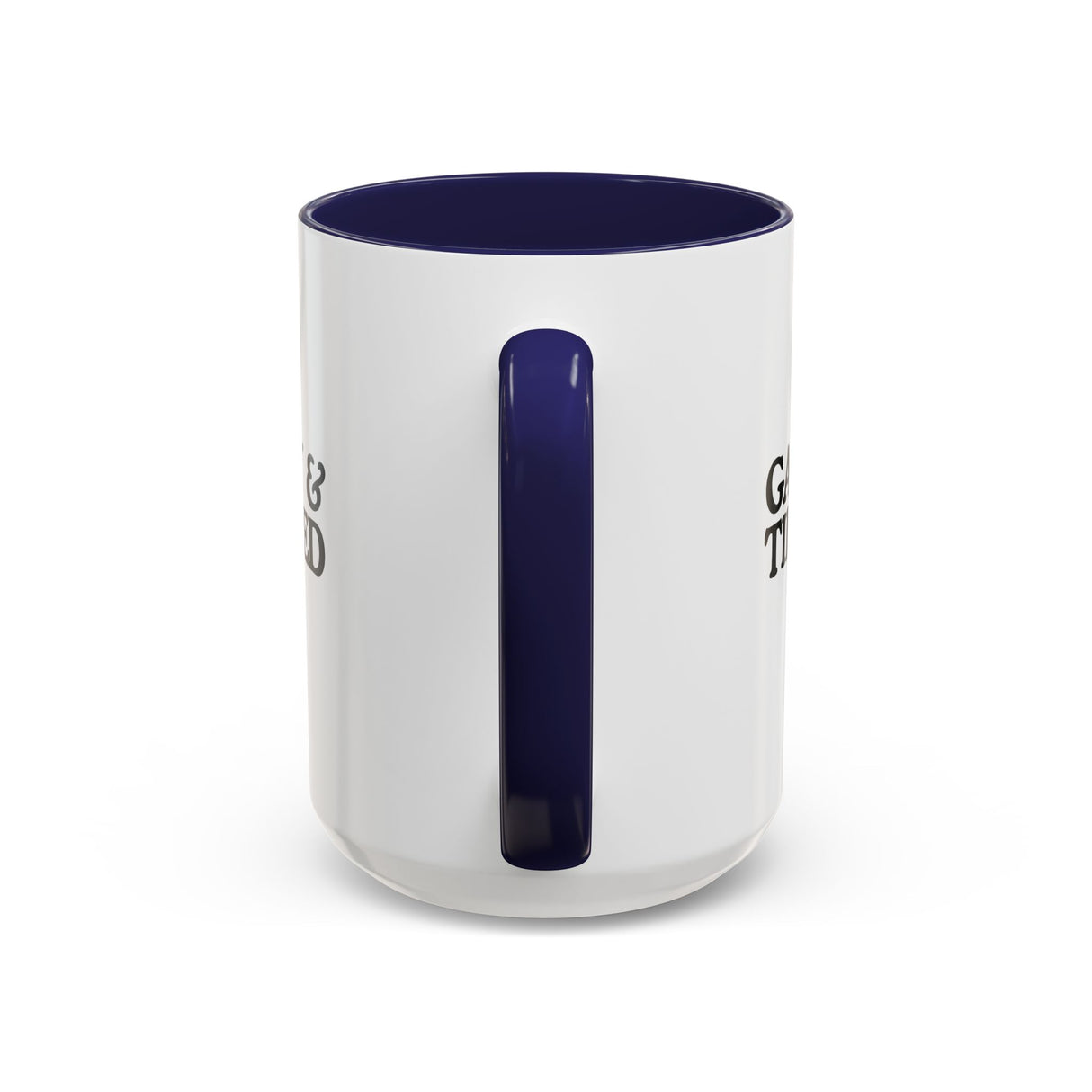 Gay & Tired Accent Coffee Mug - Black Handle, 11oz & 15oz Options