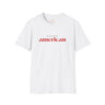 Exhausted American Unisex Softstyle T-Shirt - Casual Comfort Tee for Everyday Wear