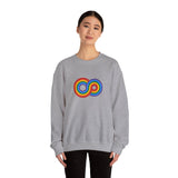 Gayfinity Rainbow Medium Weight Sweatshirt – Cozy Fit, Infinite Pride