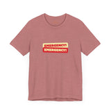 Emergency! Emergency! Lightweight Tee – Flash Warning, Soft Fit
