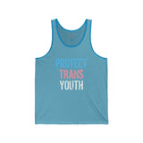 2025 Protect Trans Youth Lightweight Tank – Stay Cool, Stay Loud