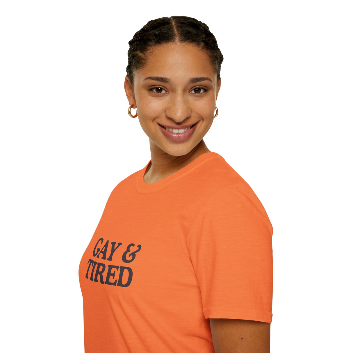 Gay & Tired Softstyle T-Shirt - Casual Comfort Tee for Everyday Wear