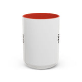 Gay & Tired Accent Coffee Mug - Black Handle, 11oz & 15oz Options