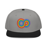 Gayfinity Rainbow Snapback – Structured Style, Infinite Pride