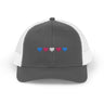 Trans Heart Trucker Cap – Mesh Back, Full Pride